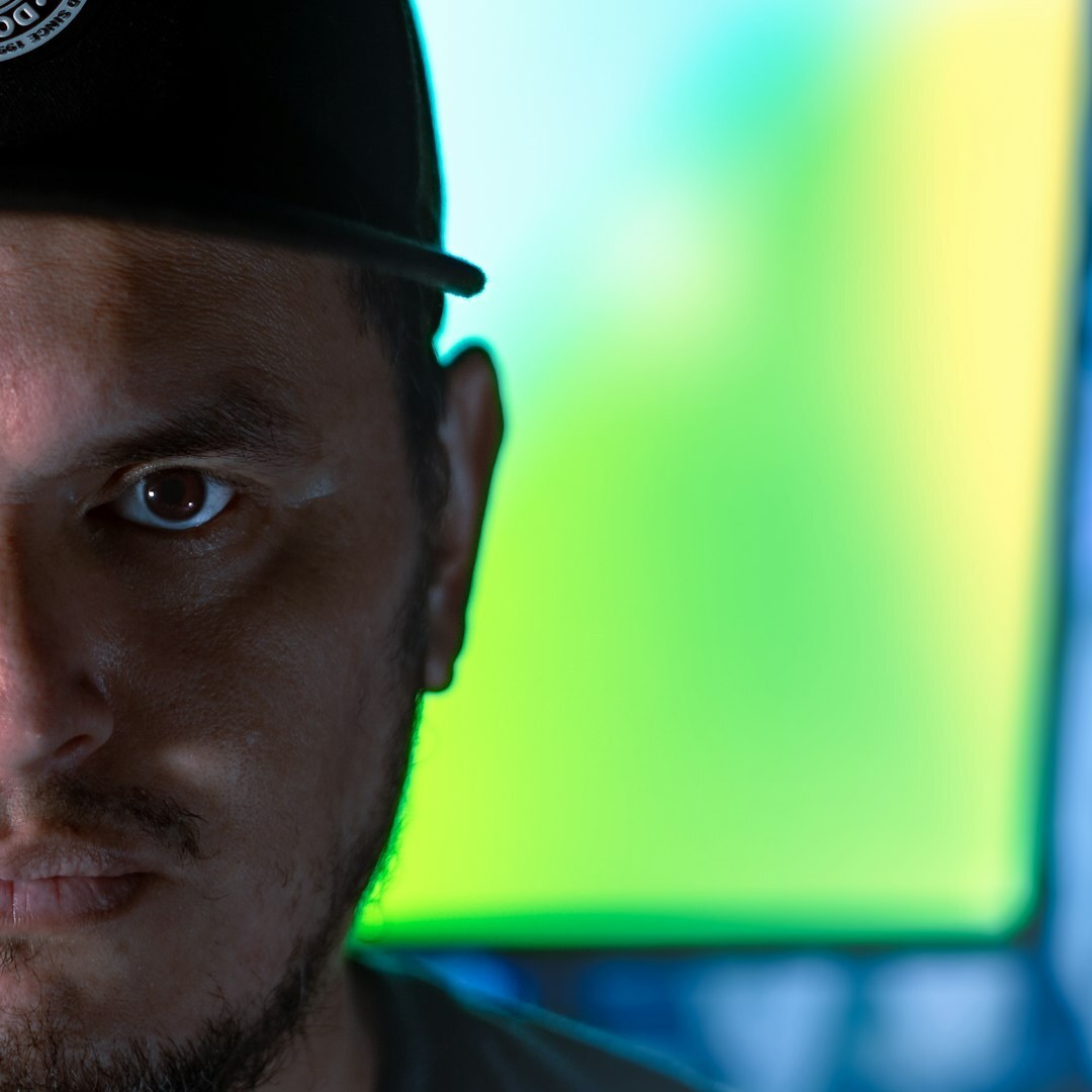 Portrait of a Finnish male camera operator smiling