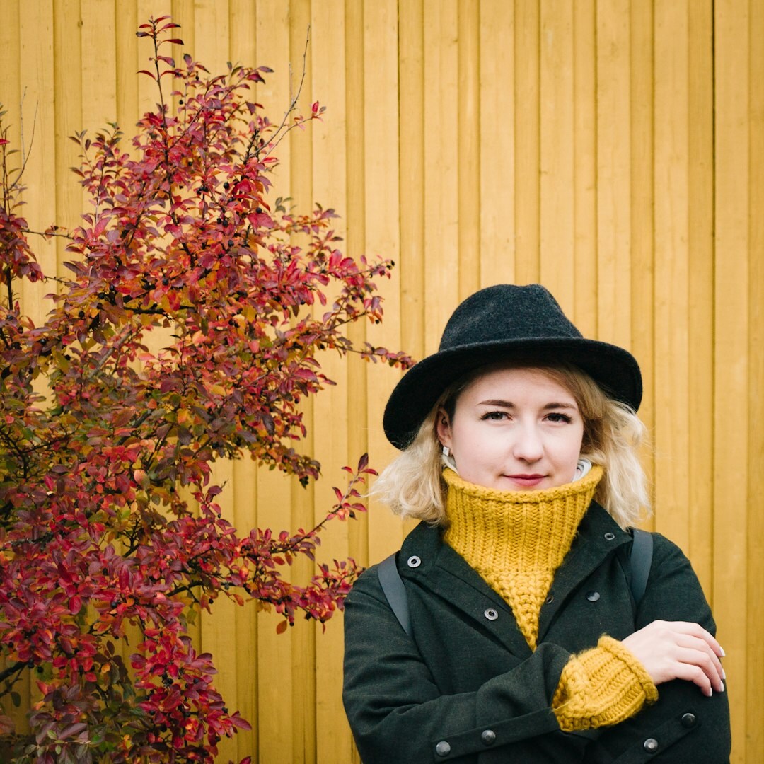 Portrait of a Finnish female sound engineer